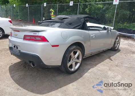 2015 Chevrolet Camaro 2Lt from USA, damaged, VIN 2G1FF3D35F9259704